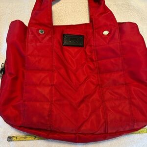 Steve Madden Vibrant Red Tote Bag